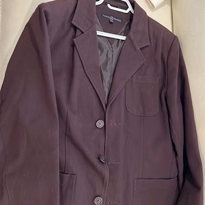 Tommy Hilfiger Mens Brown Blazer Sports Coat